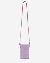 Load image into Gallery viewer, Lola Chain Phone Case - Purple Lizard
