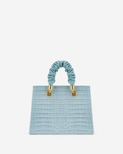 Load image into Gallery viewer, Ella Top Handle Bag - Ice Croc
